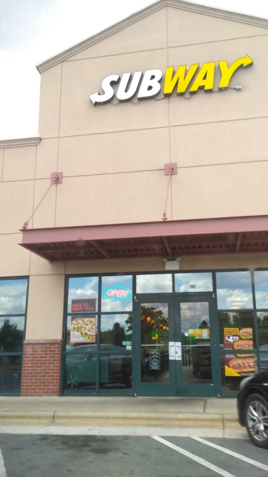 Subway | restaurant | 624 Tyvola Rd #102, Charlotte, NC 28217, USA | 7045233103 OR +1 704-523-3103