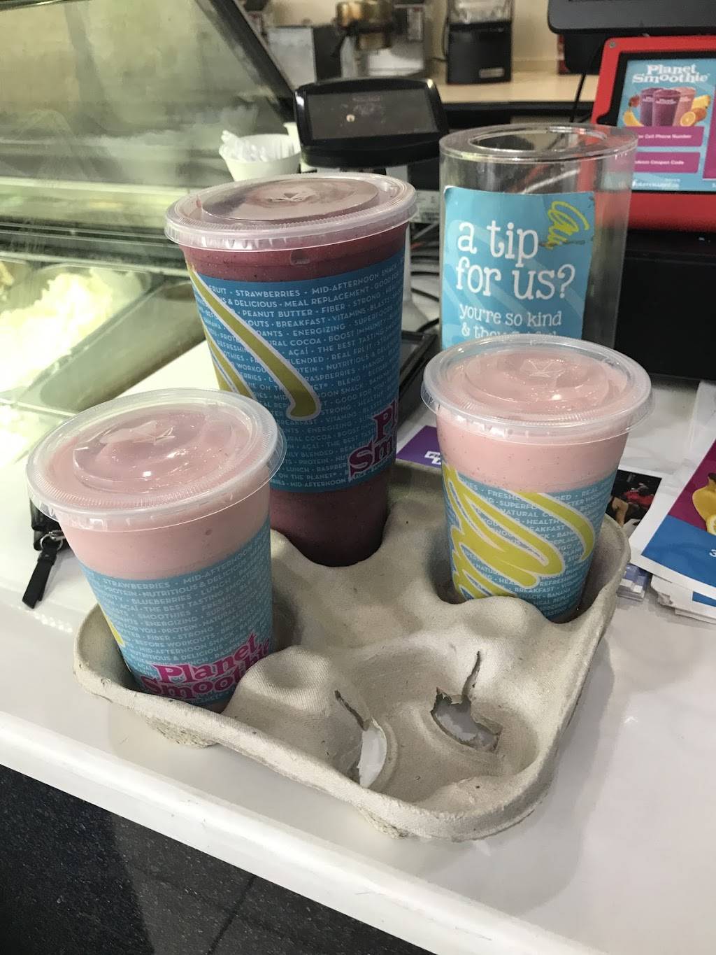 Planet Smoothie | restaurant | 3426 Lithia Pinecrest Rd, Valrico, FL 33596, USA | 8136812223 OR +1 813-681-2223