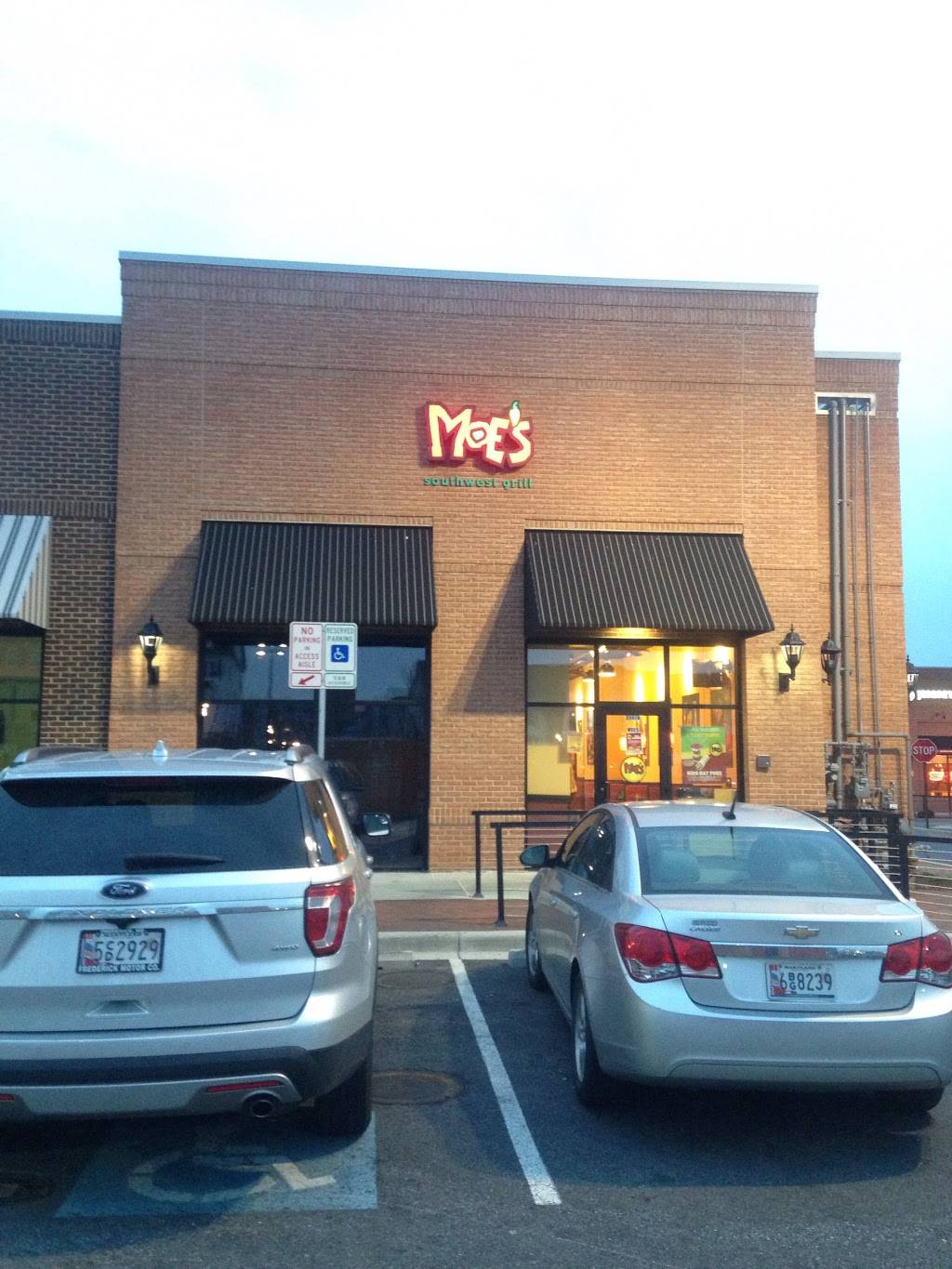 Moes Southwest Grill | restaurant | 211 Shorebird St suite a, Frederick, MD 21701, USA | 3018506699 OR +1 301-850-6699