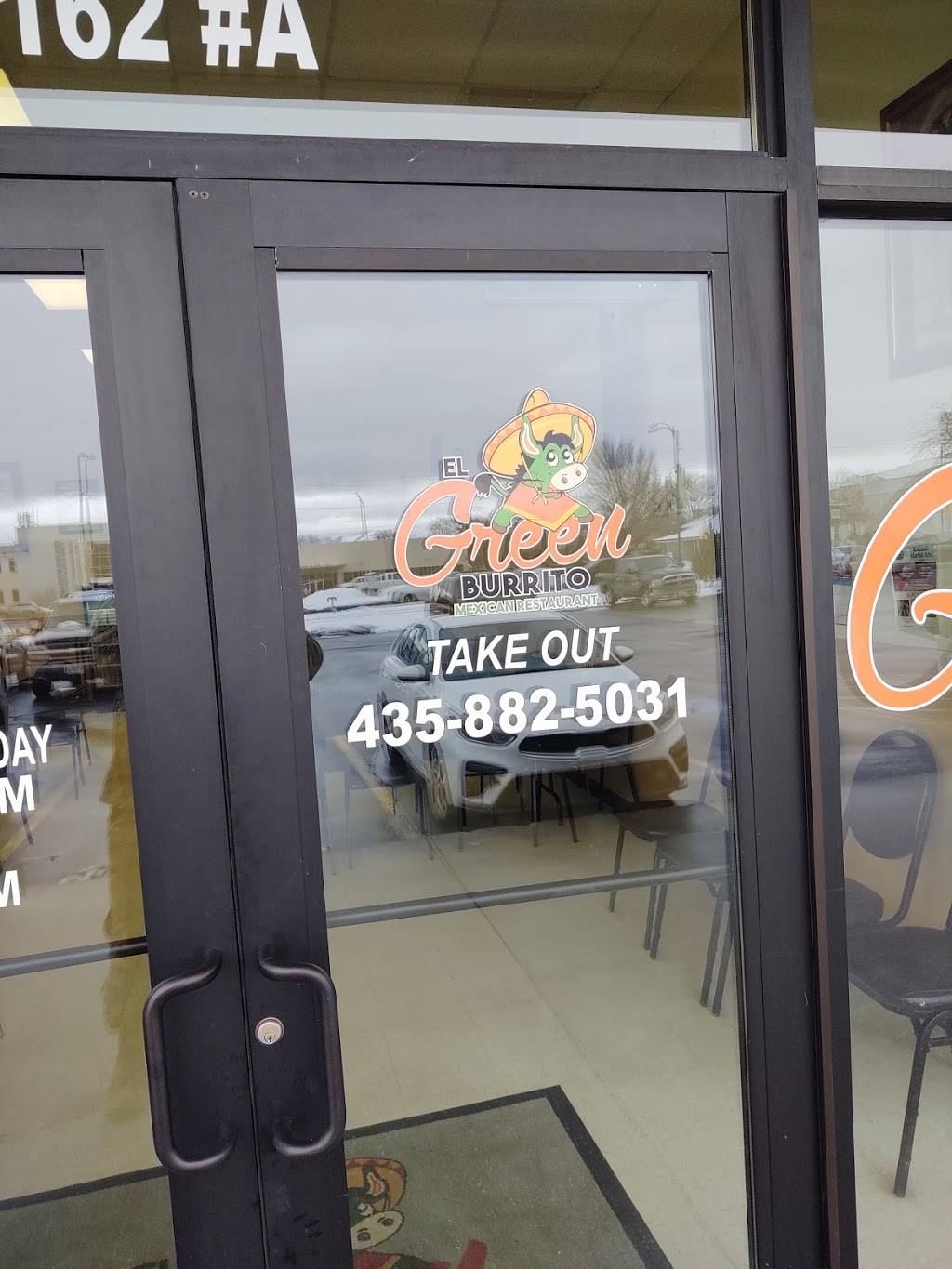 El Green Burrito | restaurant | 162 N Main St, Tooele, UT 84074, USA | 4358825031 OR +1 435-882-5031