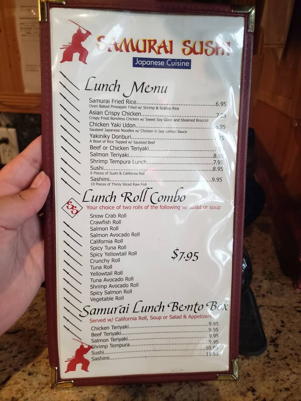 Samurai Sushi Japanese Cuisine | restaurant | 3769 Pontchartrain Dr STE 11, Slidell, LA 70458, USA | 9858472909 OR +1 985-847-2909