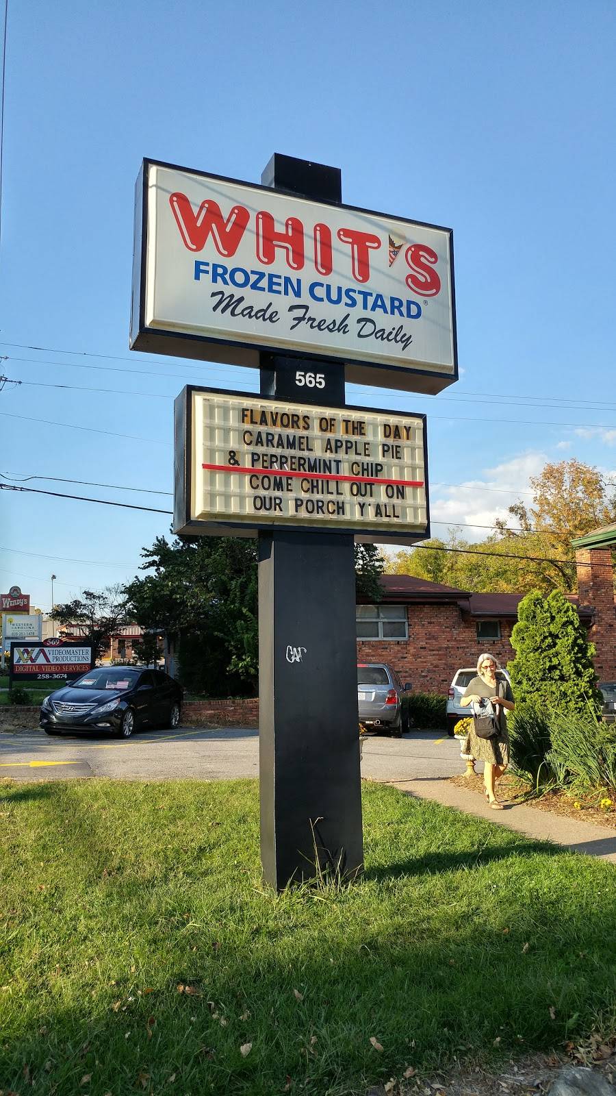 Whits Frozen Custard (North Asheville) | meal takeaway | 565 Merrimon Ave, Asheville, NC 28804, USA | 8285051771 OR +1 828-505-1771