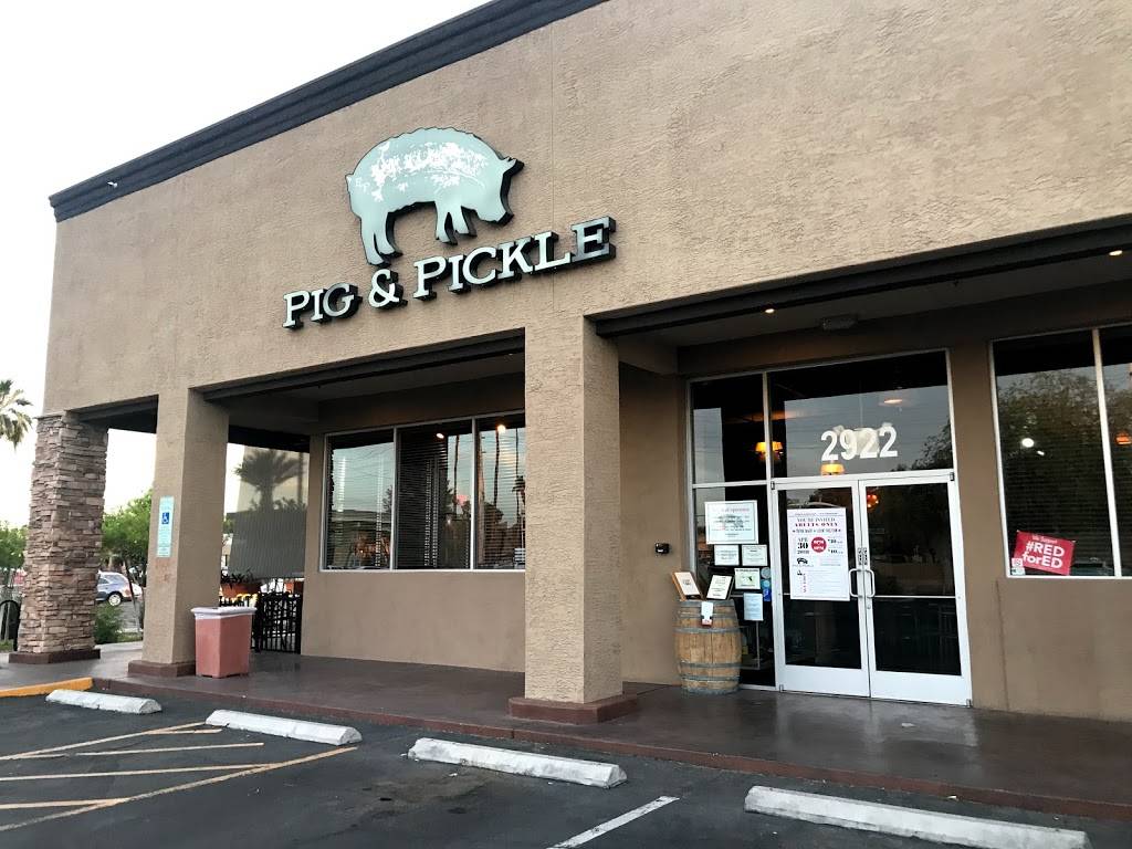 Pig & Pickle | restaurant | 2922 North Hayden Road, Scottsdale, AZ 85251, USA | 4809901407 OR +1 480-990-1407