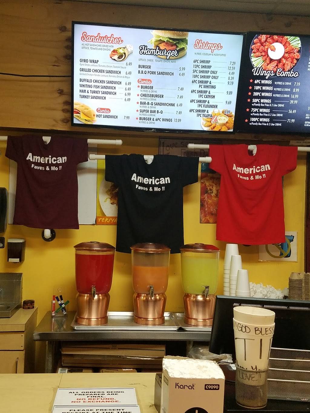 American Wings & Deli | restaurant | 2420 Pio Nono Ave, Macon, GA 31206, USA | 4787817050 OR +1 478-781-7050