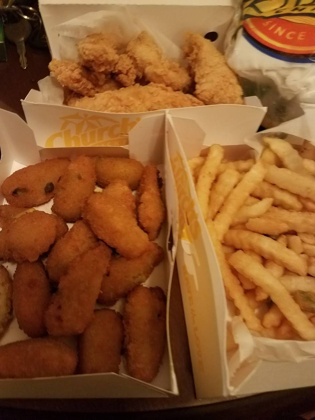 Churchs Chicken | restaurant | 1155 S Bellevue Blvd, Memphis, TN 38104, USA | 9017751190 OR +1 901-775-1190