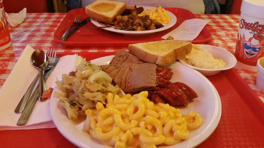 Soulmans Bar-B-Que | restaurant | 124 N Hwy 67, Cedar Hill, TX 75104, USA | 9722913400 OR +1 972-291-3400