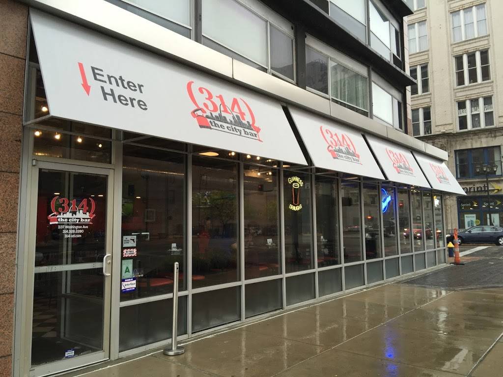 314 The City Bar | restaurant | 1137 Washington Ave, St. Louis, MO 63101, USA | 3143282280 OR +1 314-328-2280