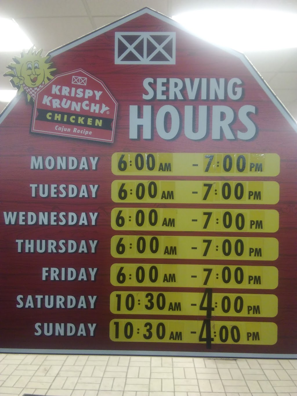 Krispy krunchy chicken | restaurant | 1211 Radisson St, Green Bay, WI 54302, USA | 9204320771 OR +1 920-432-0771