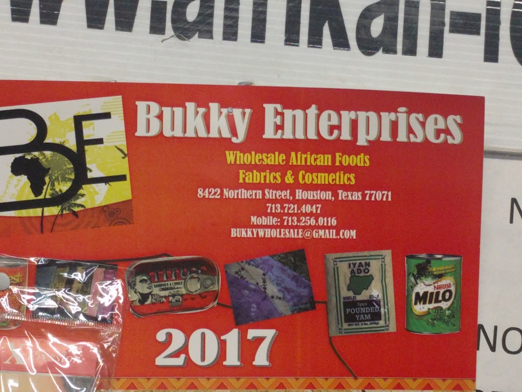 Bukky Enterprises | restaurant | 8422 Northern St, Houston, TX 77071, USA | 7137214047 OR +1 713-721-4047
