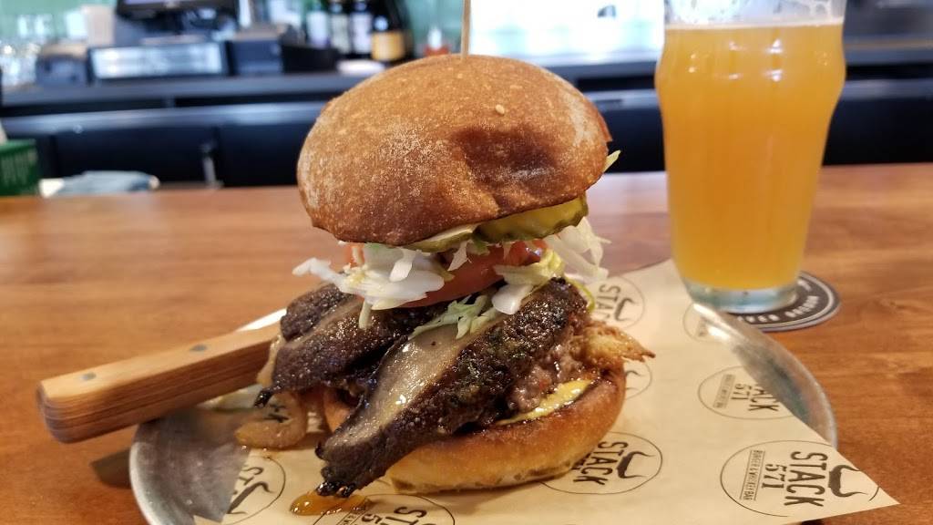 Stack 571 Burger & Whiskey Bar - Vancouver | restaurant | 670 Waterfront Way, Vancouver, WA 98660, USA | 3604500774 OR +1 360-450-0774