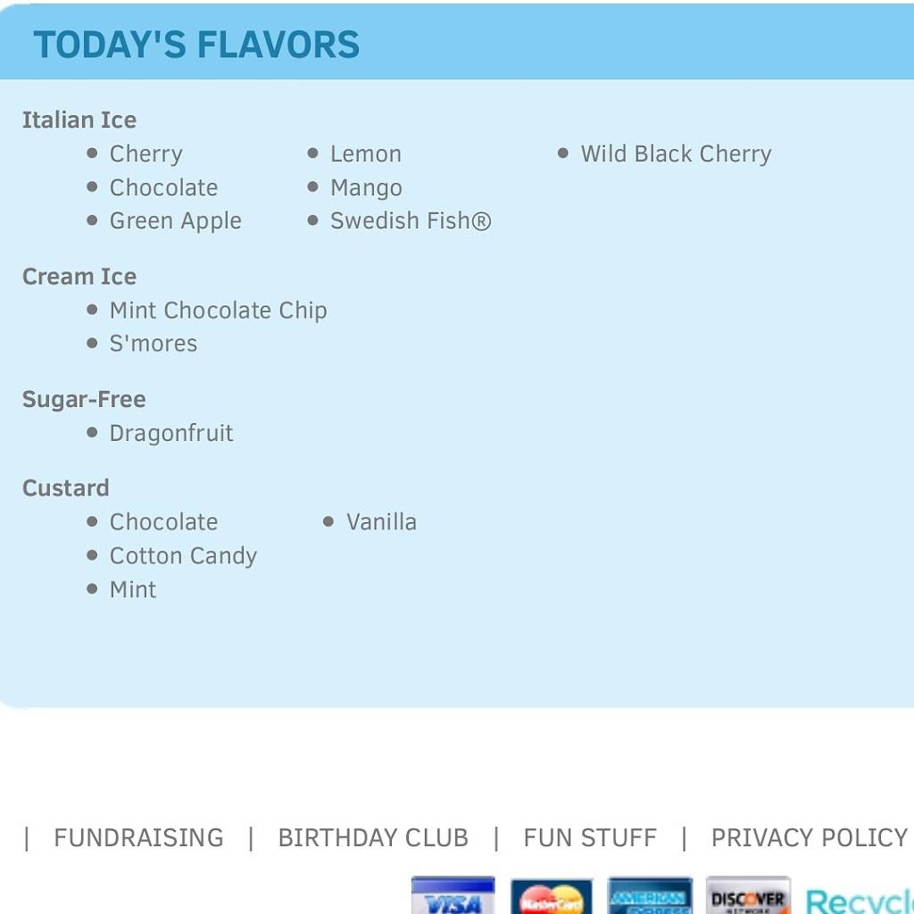 Ritas Italian Ice & Frozen Custard | restaurant | 286 US-206, Flanders, NJ 07836, USA | 9735847482 OR +1 973-584-7482