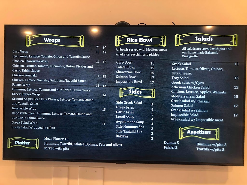 Troy Greek Express | restaurant | 740 Texas St, Fairfield, CA 94533, USA | 7076734138 OR +1 707-673-4138