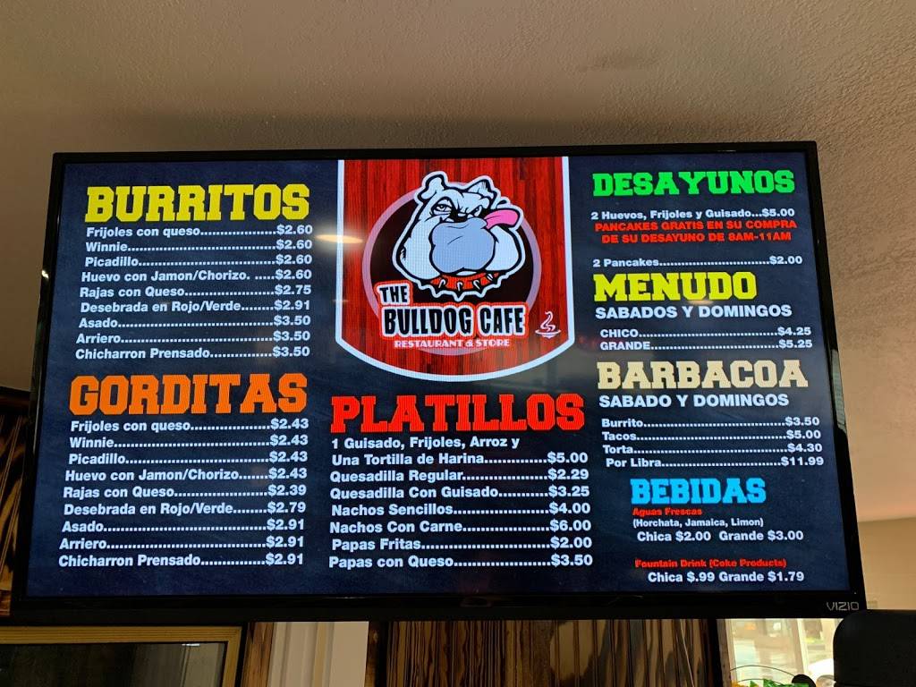 The Bulldog Cafe | restaurant | 10197 Alameda Ave, Socorro, TX 79927, USA | 9152198039 OR +1 915-219-8039