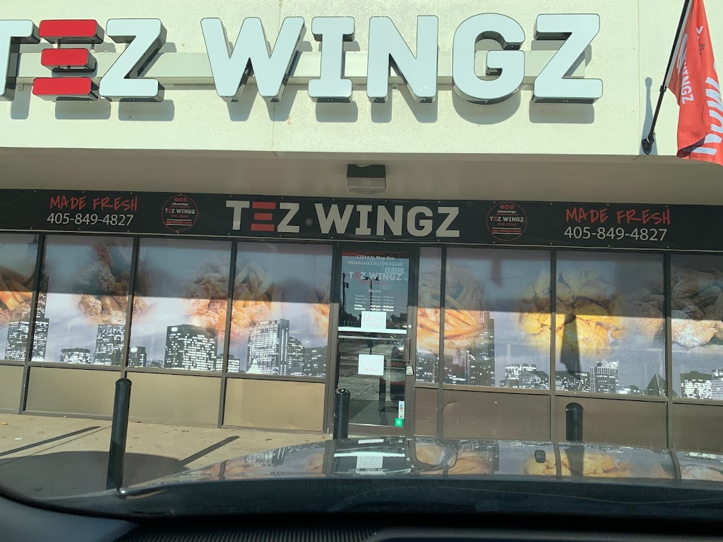 TEZ WINGZ | restaurant | 12314 N May Ave, Oklahoma City, OK 73120, USA | 4058494827 OR +1 405-849-4827