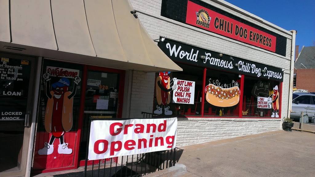 Chili Dog Express | restaurant | 329 NW 4th St, Oklahoma City, OK 73102, USA | 4056017516 OR +1 405-601-7516