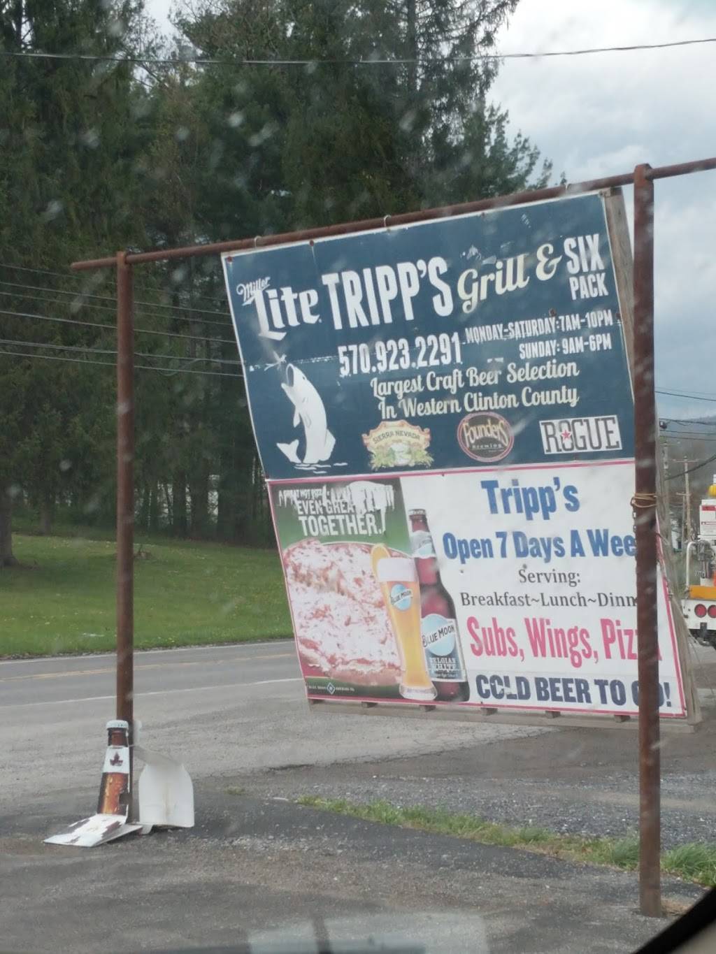 Tripps Grill LTD | restaurant | 11903 Renovo Rd, North Bend, PA 17760, USA | 5709232291 OR +1 570-923-2291