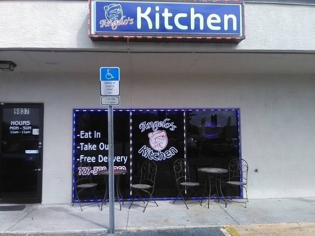 Angelos Kitchen | restaurant | 9837 FL-52, Hudson, FL 34669, USA | 7273783760 OR +1 727-378-3760