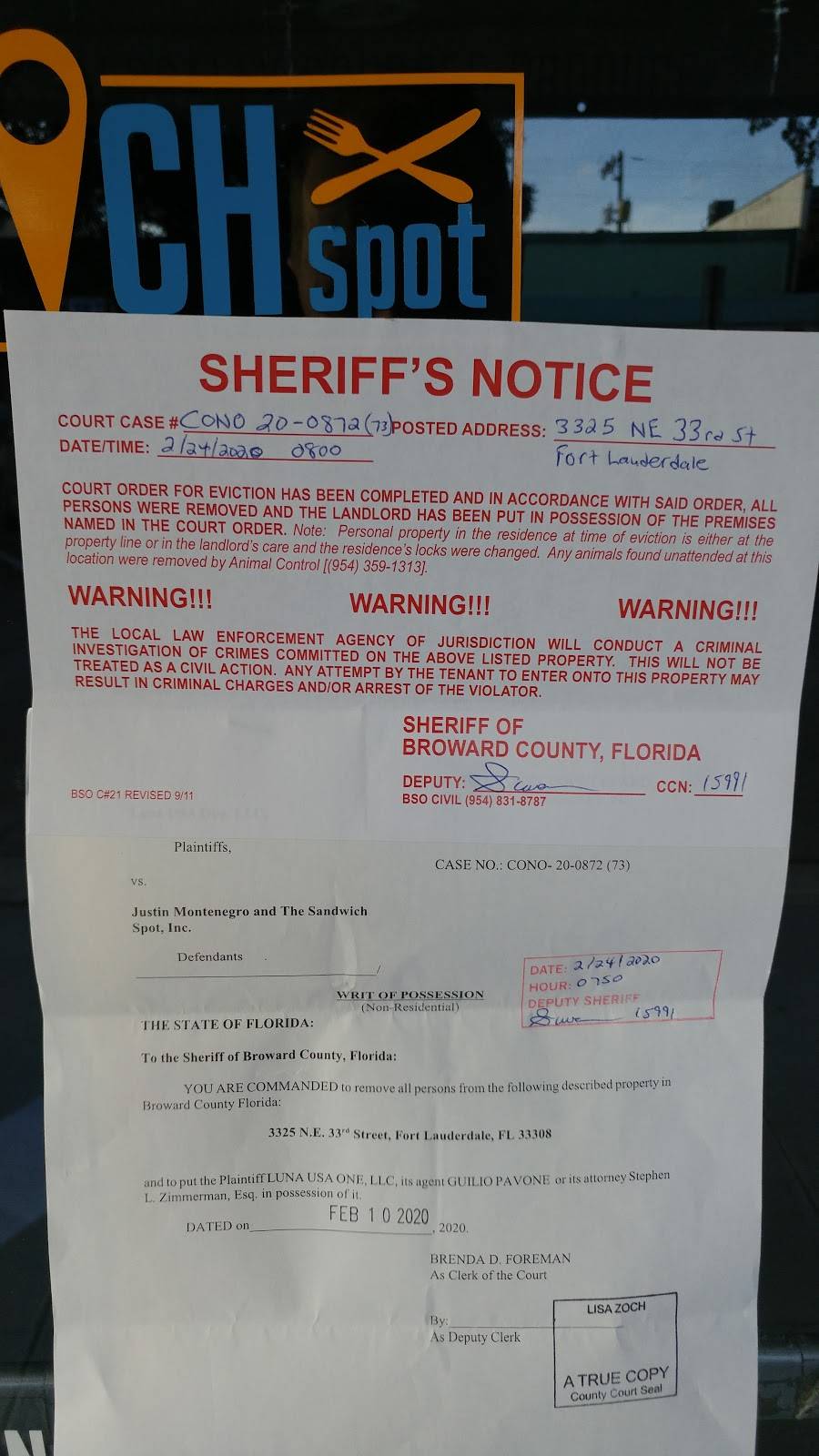 The Sandwich Spot | restaurant | 3325 NE 33rd St, Fort Lauderdale, FL 33308, USA | 7542160846 OR +1 754-216-0846