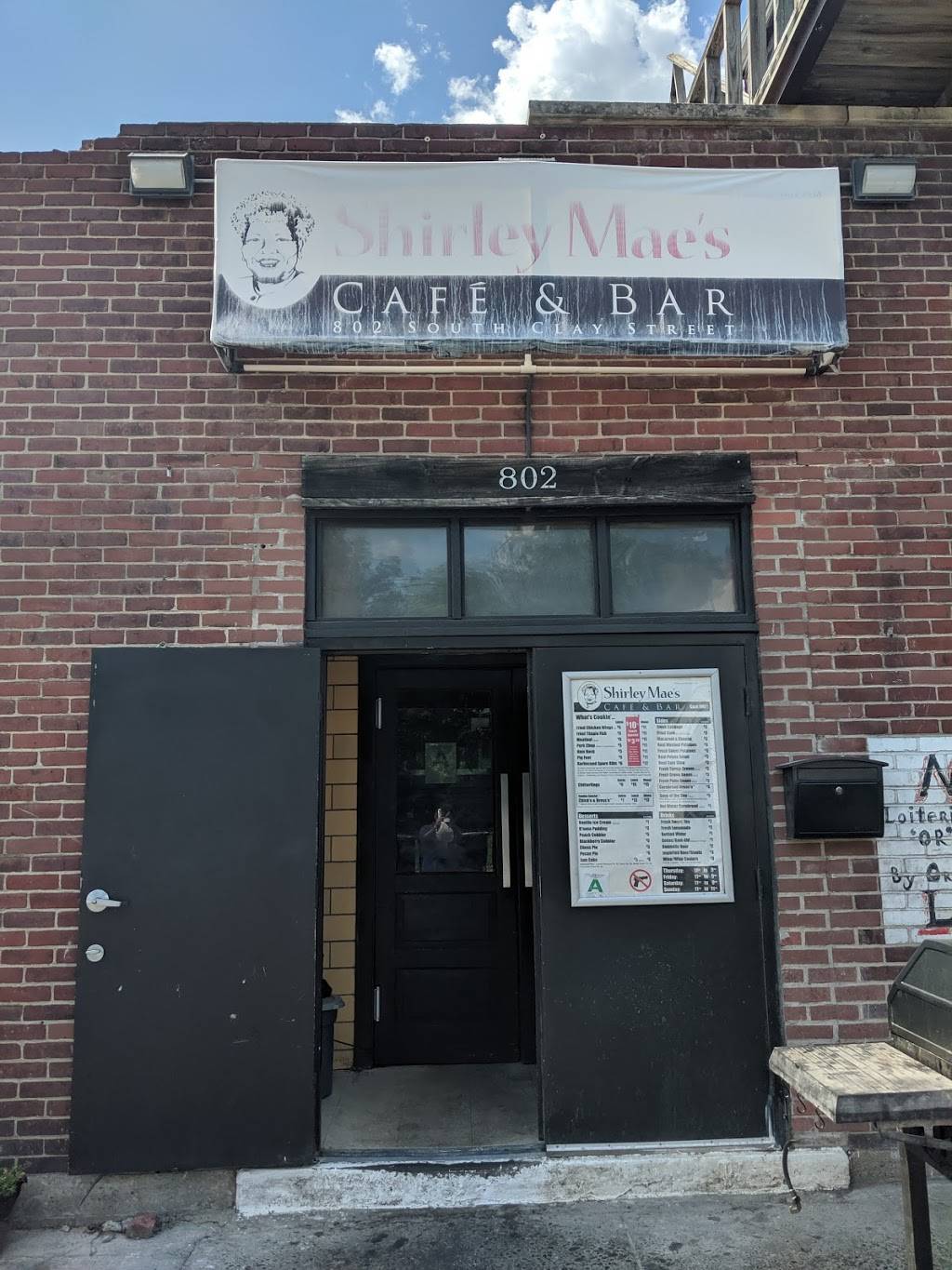 Shirley Maes Cafe | restaurant | 802 S Clay St, Louisville, KY 40203, USA | 5025895295 OR +1 502-589-5295