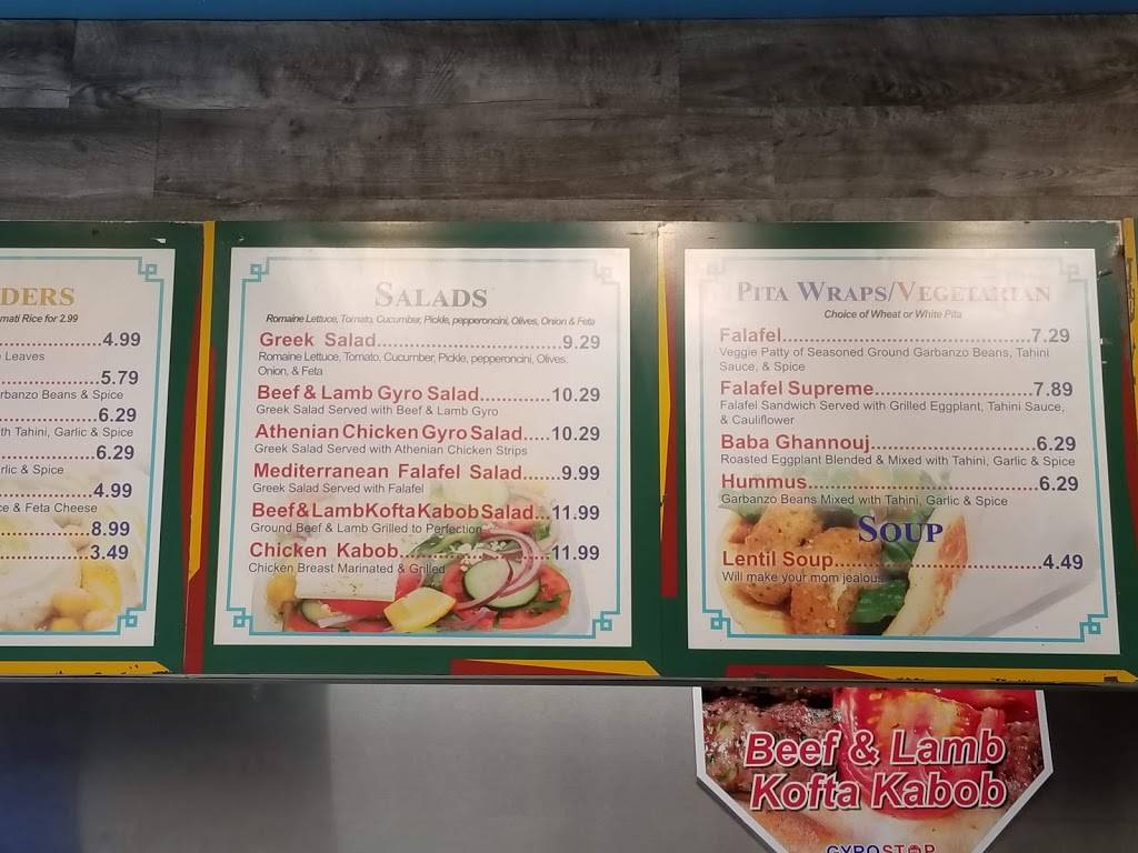 GYRO STOP | restaurant | 4008 172nd St NE C-2, Arlington, WA 98223, USA | 3603227673 OR +1 360-322-7673