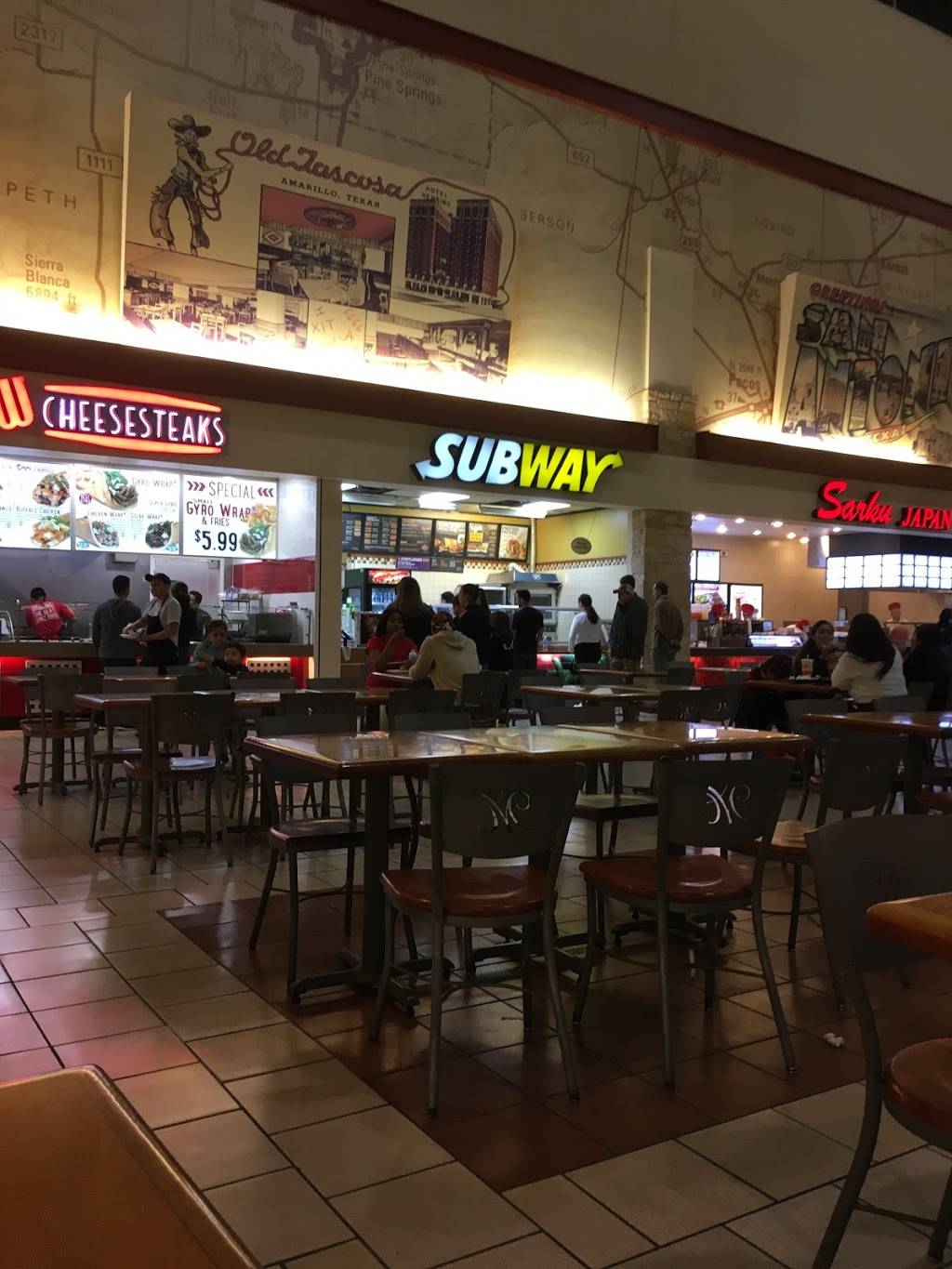 Subway | restaurant | 900 Gessner Rd Suite 395G, Houston, TX 77024, USA | 7134611145 OR +1 713-461-1145