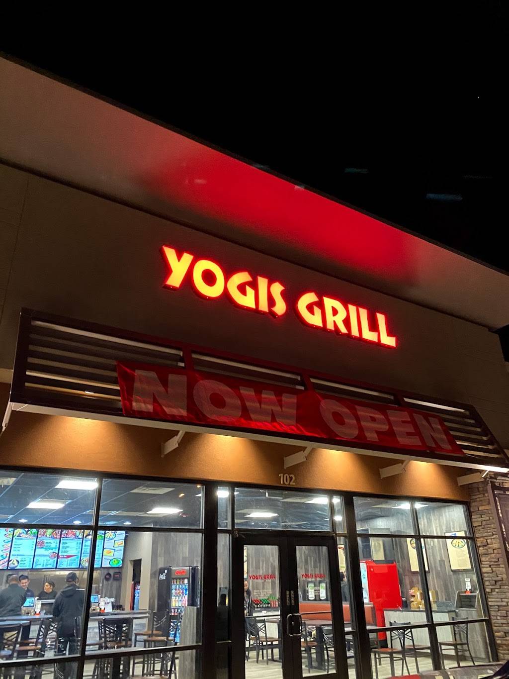 Yogis Grill | restaurant | 211 N Estrella Pkwy #102, Goodyear, AZ 85338, USA | 6026109644 OR +1 602-610-9644