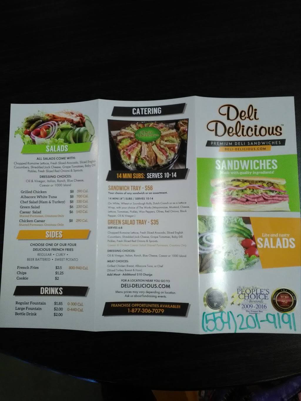 Deli Delicious | restaurant | 1435 E Robertson Blvd, Chowchilla, CA 93610, USA | 5592019191 OR +1 559-201-9191