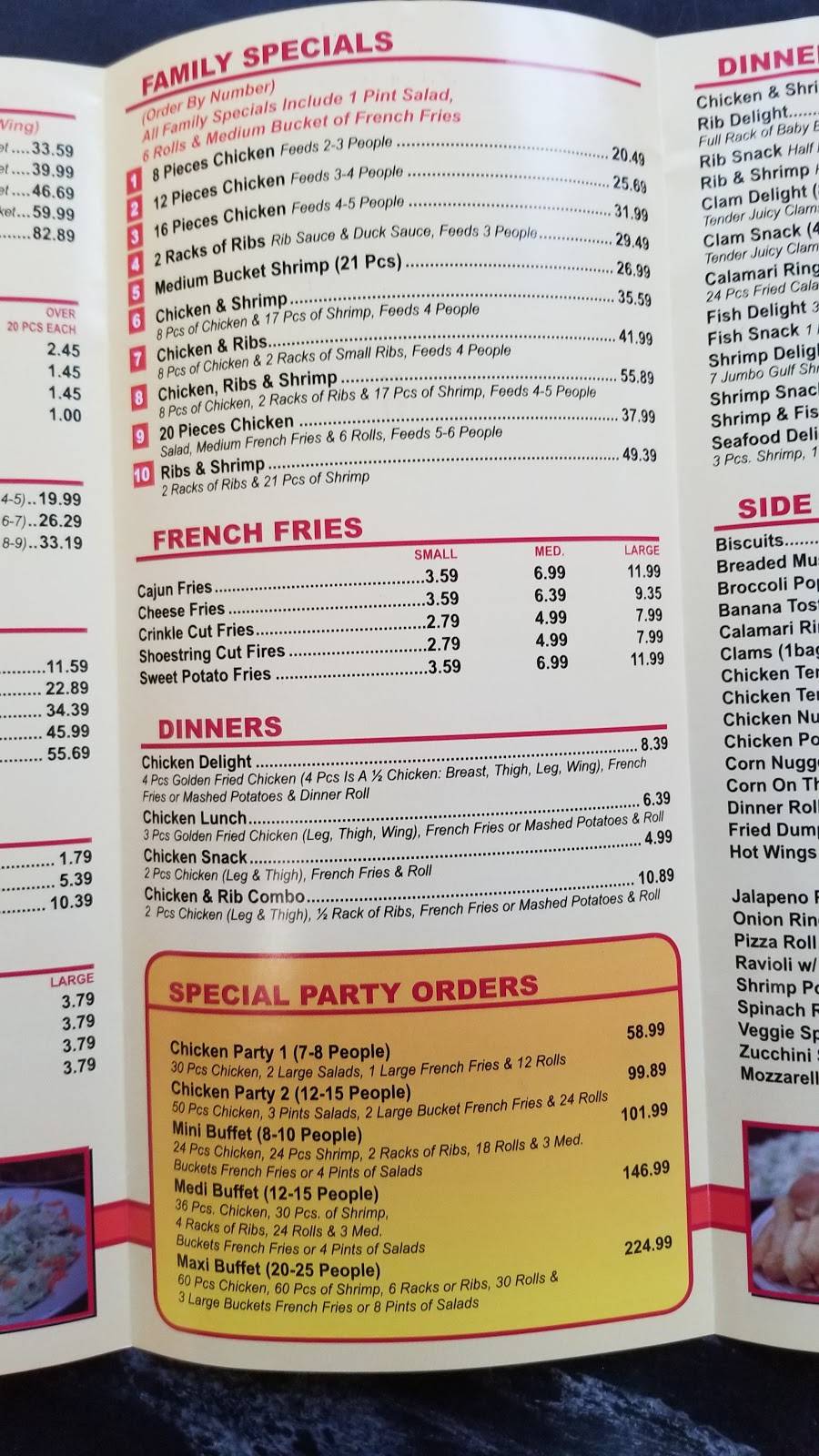 Chicken Delight | restaurant | 404 E Madison Ave, Dumont, NJ 07628, USA | 2013852400 OR +1 201-385-2400