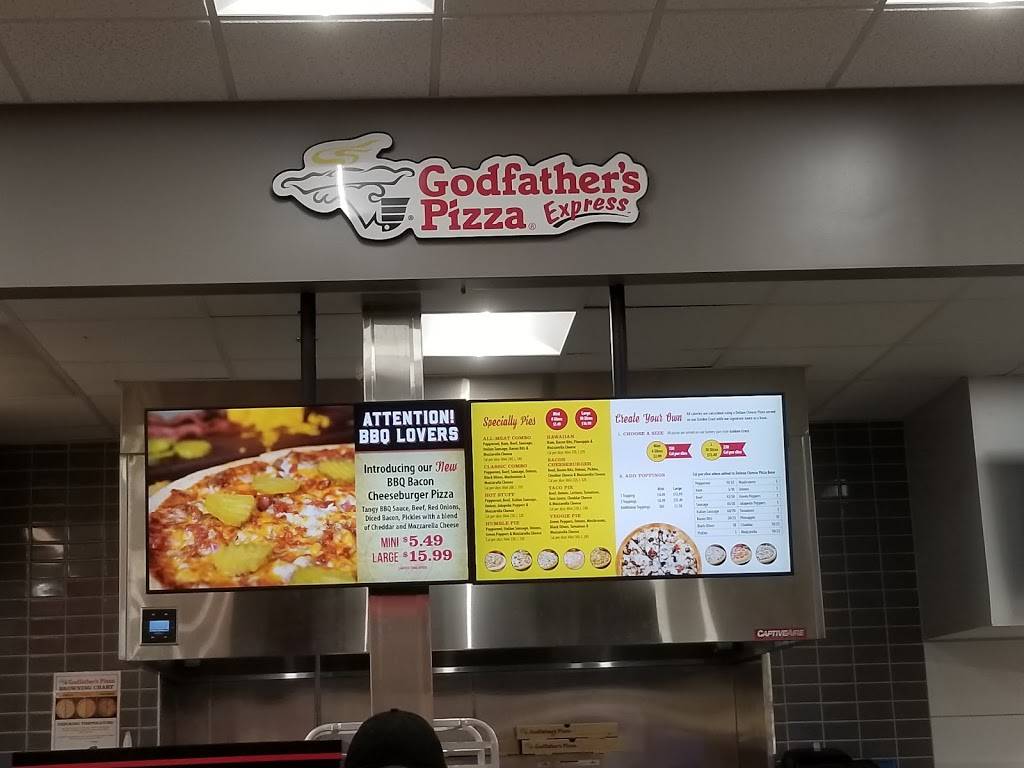 Godfathers Pizza Express | restaurant | 4855 Maysville Rd, Commerce, GA 30529, USA | 7063360075 OR +1 706-336-0075