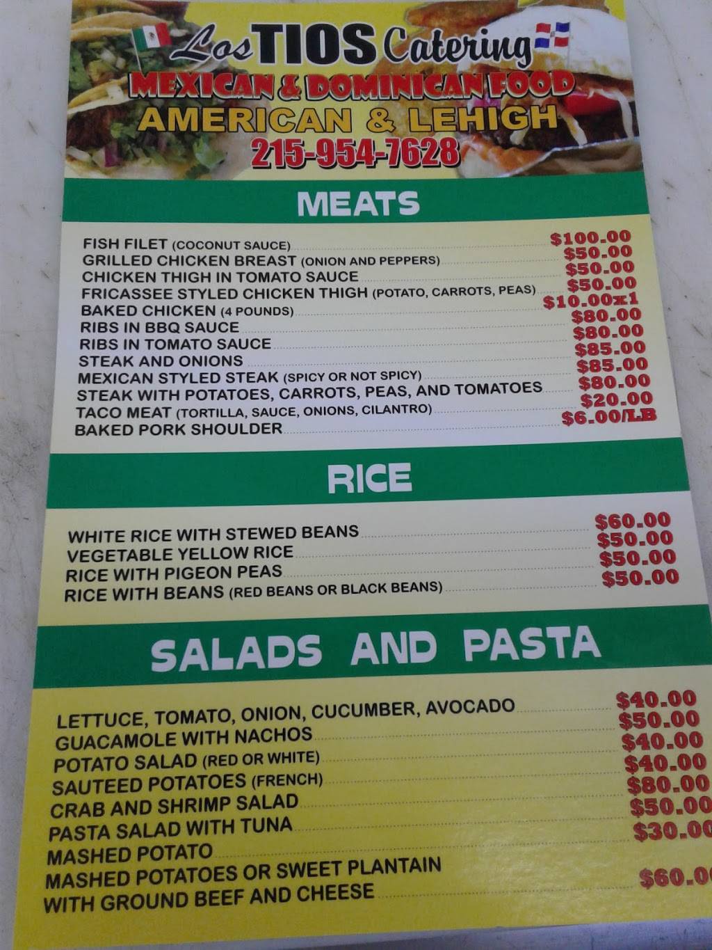 El Tio Food Truck | restaurant | 233 W Lehigh Ave, Philadelphia, PA 19133, USA | 2159547628 OR +1 215-954-7628