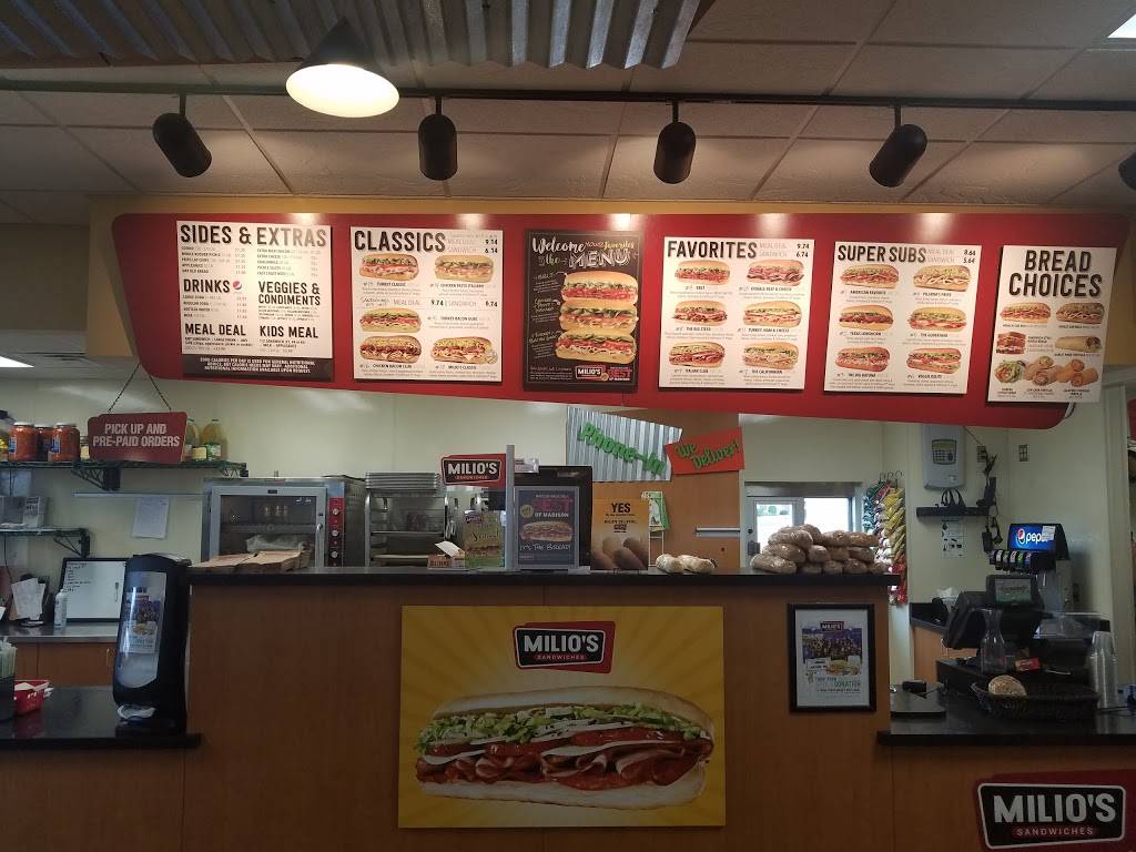 Milios Sandwiches | meal delivery | 10 Viking Dr, Reedsburg, WI 53959, USA | 6087681193 OR +1 608-768-1193