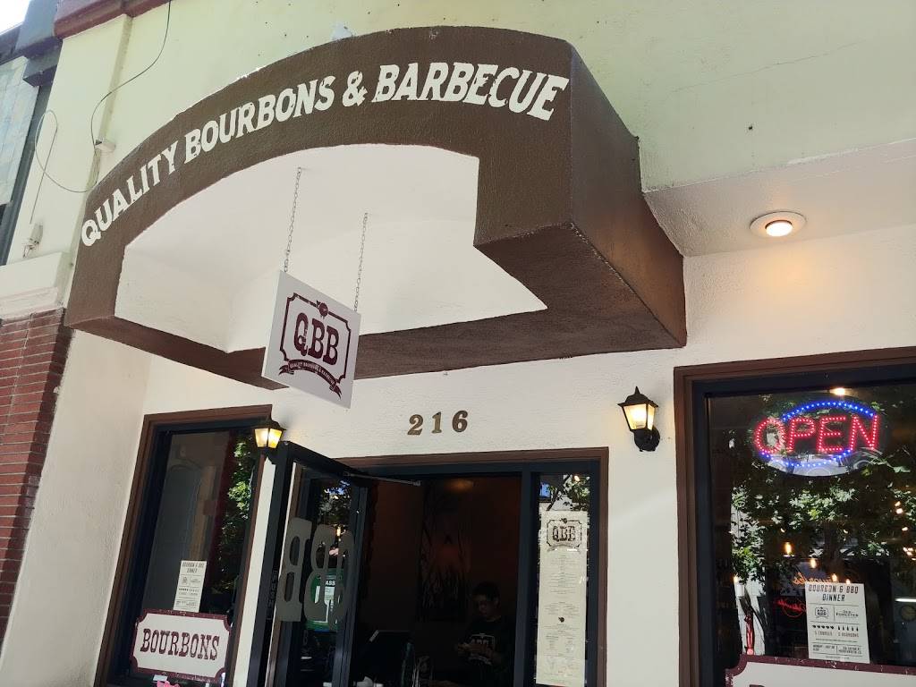 QBB - Quality Bourbons & Barbecue | restaurant | 216 Castro St, Mountain View, CA 94041, USA | 6509691112 OR +1 650-969-1112