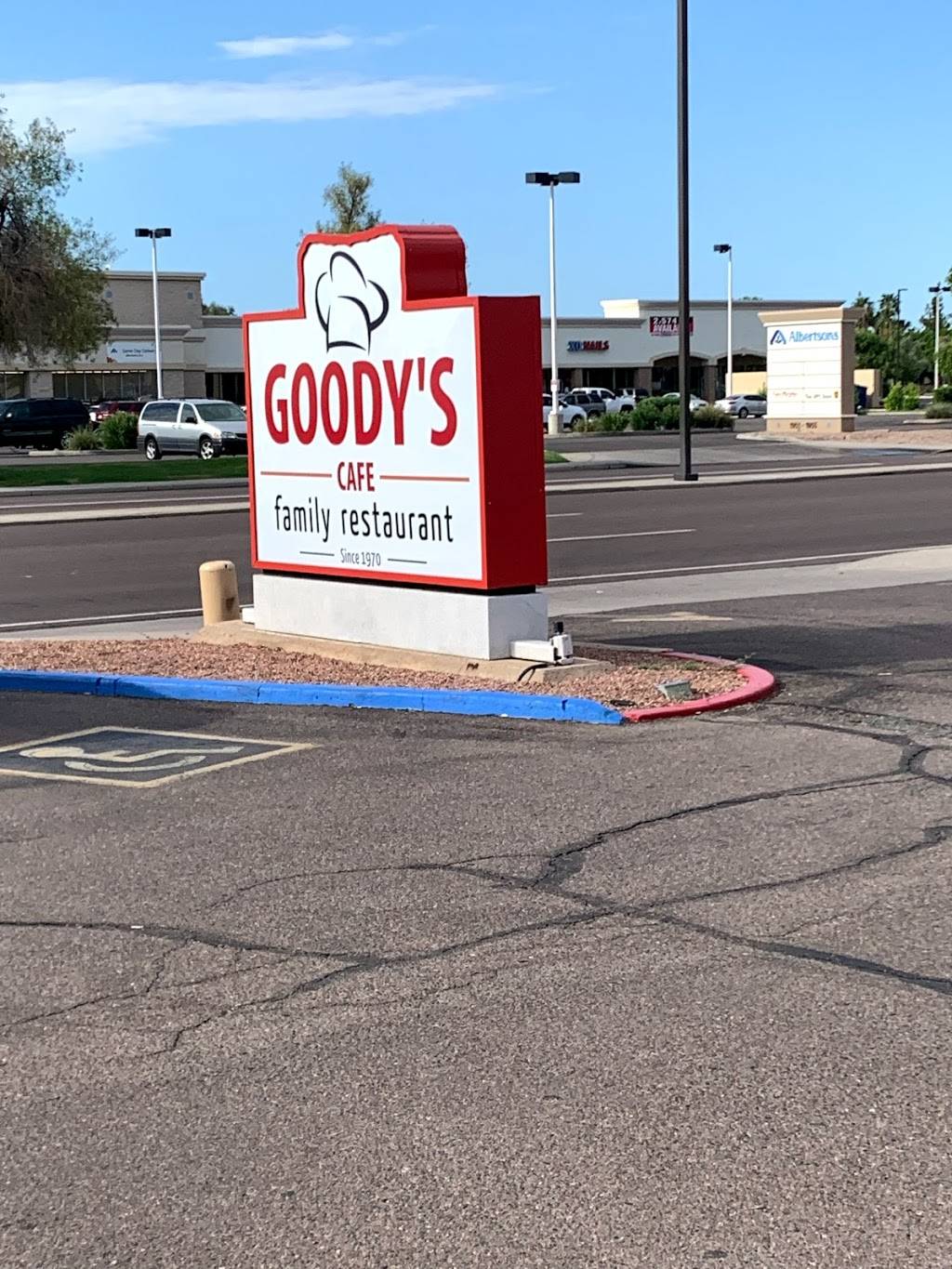 GOODYS CAFE | restaurant | 1862 W Baseline Rd, Mesa, AZ 85202, USA | 4809350057 OR +1 480-935-0057
