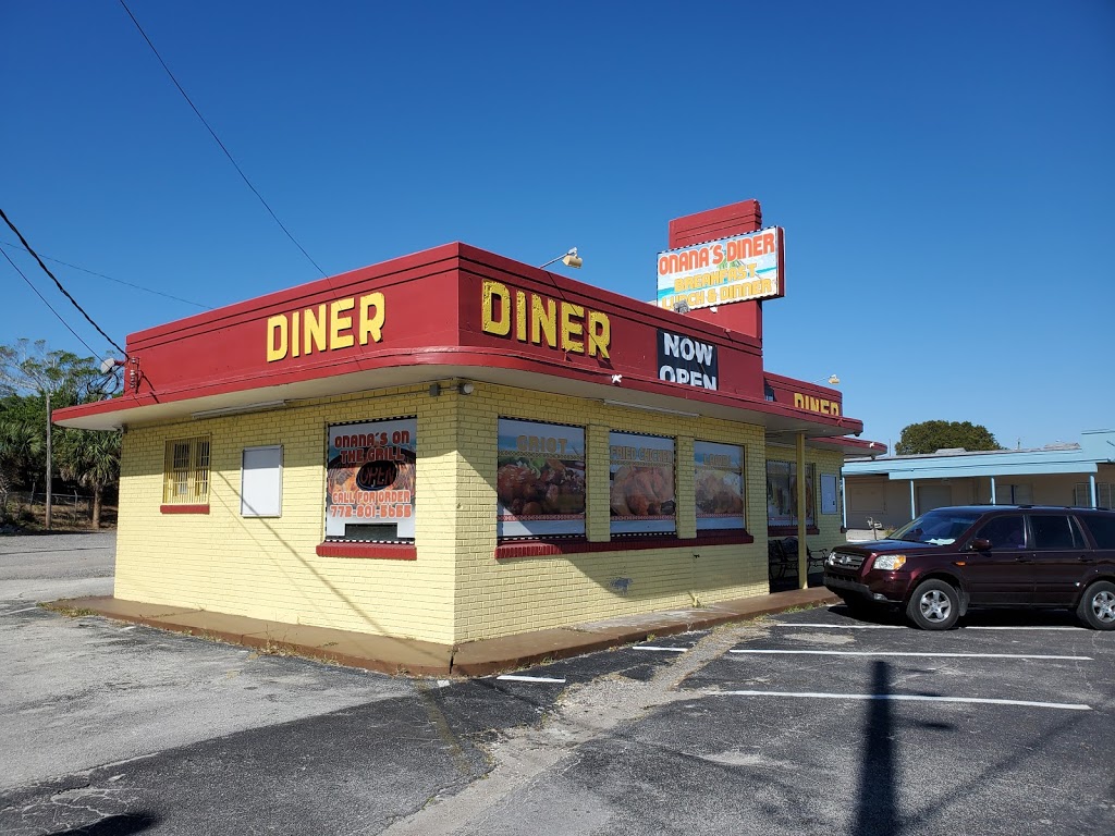 Onanas Diner | restaurant | 901 US-1, Fort Pierce, FL 34950, USA | 7728015655 OR +1 772-801-5655