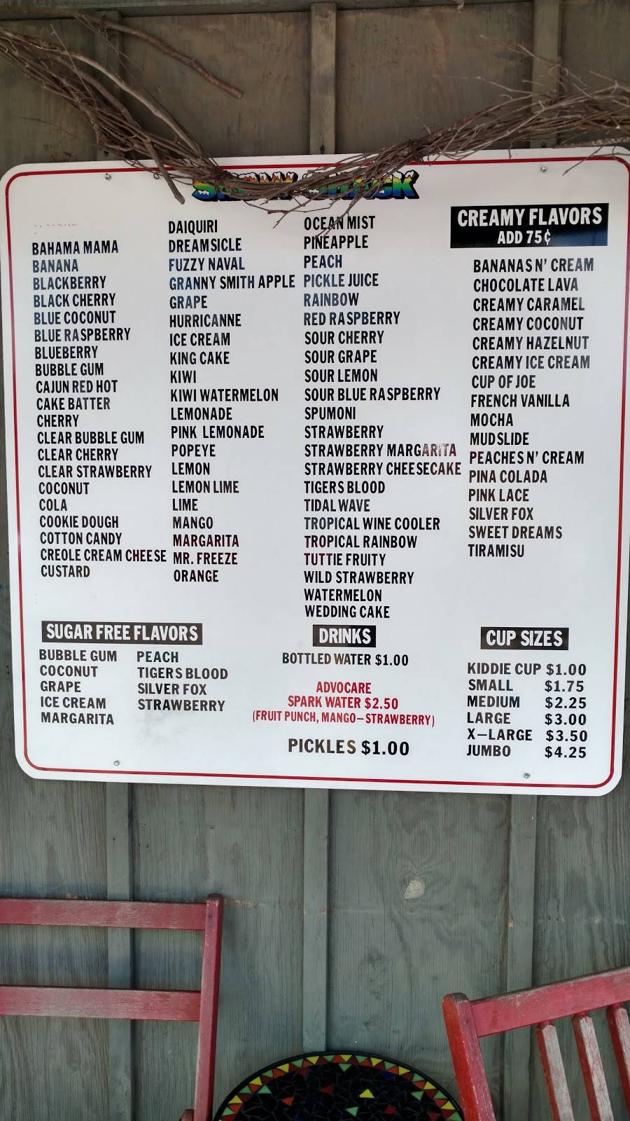 Snow Shack | restaurant | 707 US-79, Henderson, TX 75652, USA | 9036585942 OR +1 903-658-5942