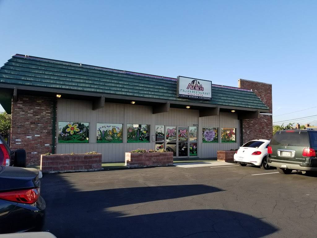 Avolios Italian Restaurant | restaurant | 15975 E San Bernardino Rd, Covina, CA 91722, USA | 6269602839 OR +1 626-960-2839