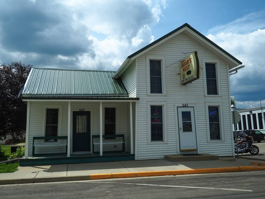 Boar’s Nest | restaurant | 243 N Main St, Monticello, WI 53570, USA | 6089381918 OR +1 608-938-1918