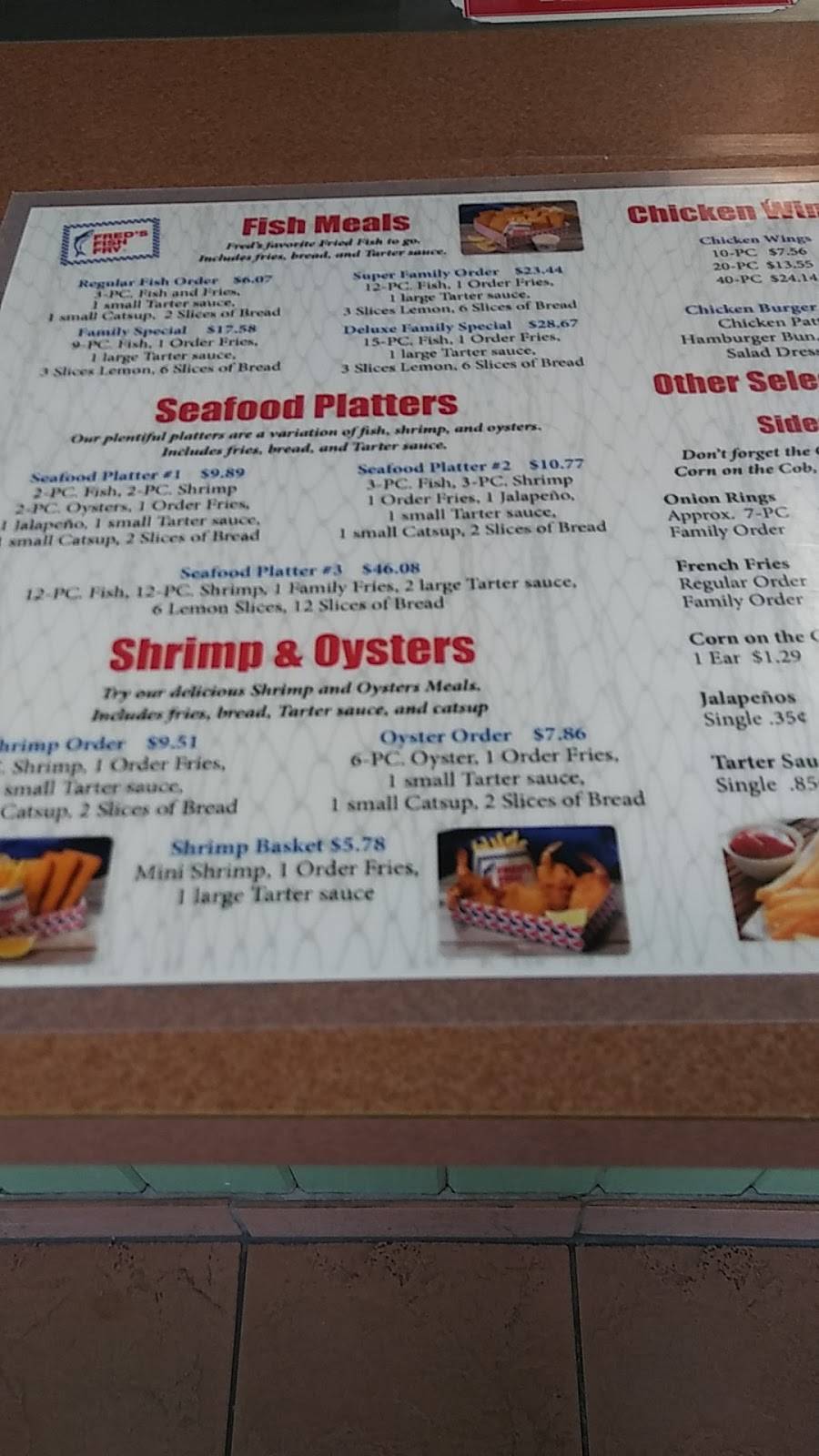 Freds Fish Fry | restaurant | 8264 Culebra Rd, San Antonio, TX 78251, USA | 2106475200 OR +1 210-647-5200