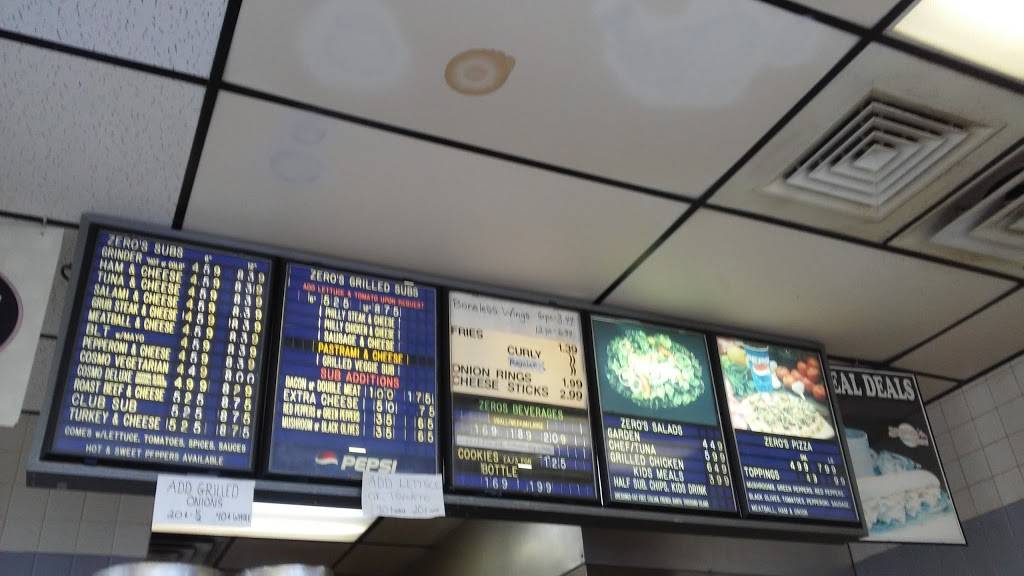 Zeros Subs | meal takeaway | 801 Volvo Pkwy # 107, Chesapeake, VA 23320, USA | 7574361109 OR +1 757-436-1109