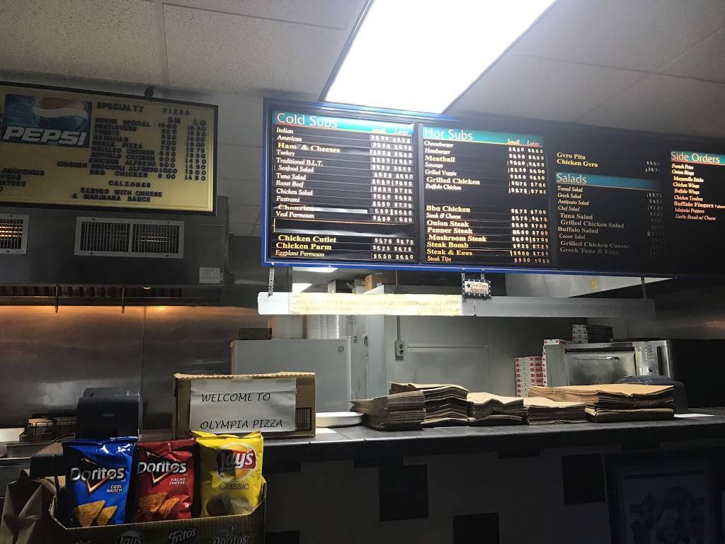 Olympia Pizza | restaurant | 875 State Rd, Westport, MA 02790, USA | 5086461900 OR +1 508-646-1900