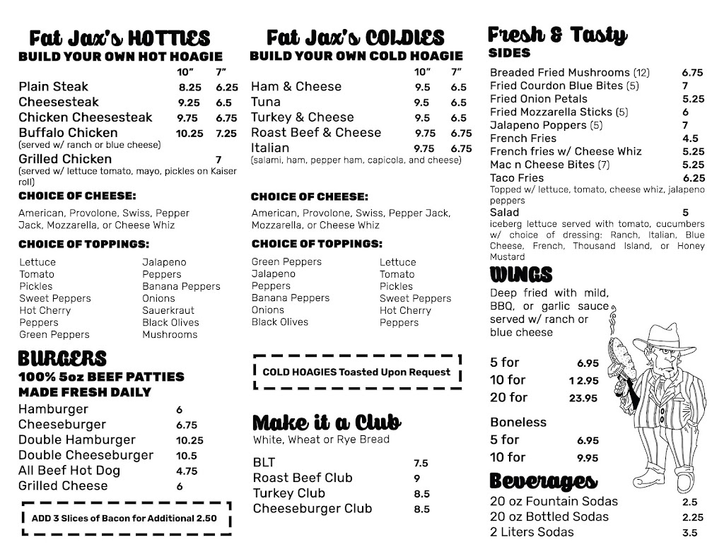 Fat Jaxs Sandwich Shop | restaurant | 34720 US Hwy 19 N, Palm Harbor, FL 34683, USA | 7274085425 OR +1 727-408-5425