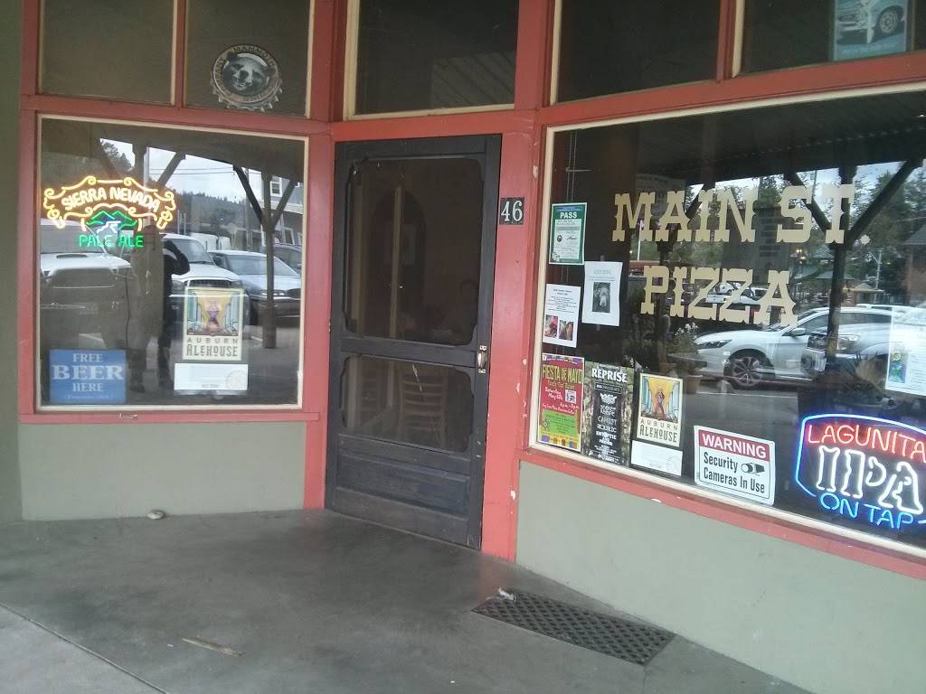 Main Street Pizza | restaurant | 46 N Main St, Colfax, CA 95713, USA | 5303468200 OR +1 530-346-8200