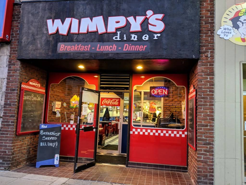 Wimpys Diner | restaurant | 25 Wyndham St N, Guelph, ON N1H 4E4, Canada | 5198363765 OR +1 519-836-3765