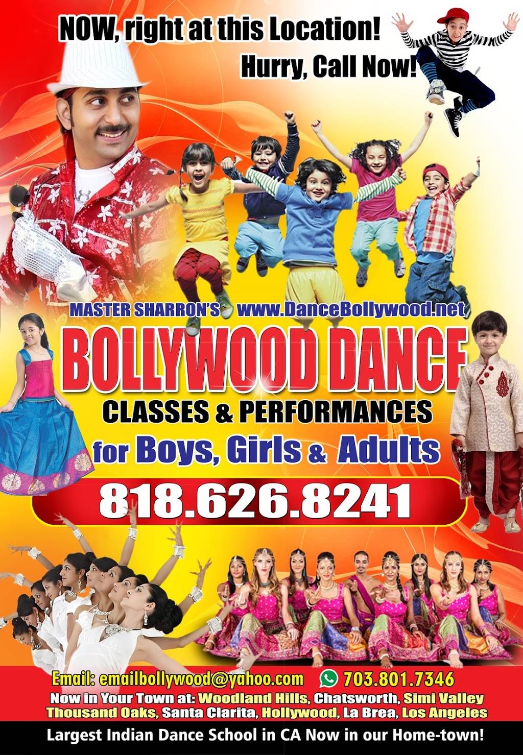 Bollywood Hip hop fusion Dance classes for Boys, Girls & Adults | restaurant | 2320 Teller Rd, Newbury Park, CA 91320, USA | 8186268241 OR +1 818-626-8241