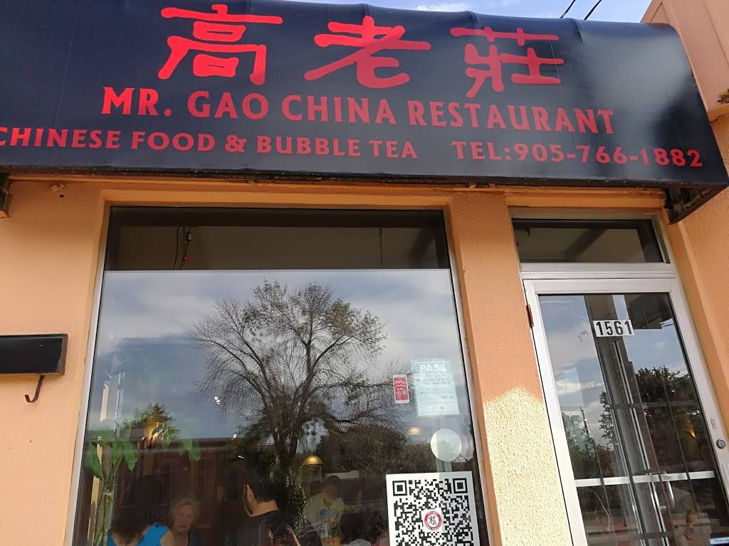 Mr. Gao | restaurant | 1561 Main St W, Hamilton, ON L8S 1E6, Canada | 2893091363 OR +1 289-309-1363