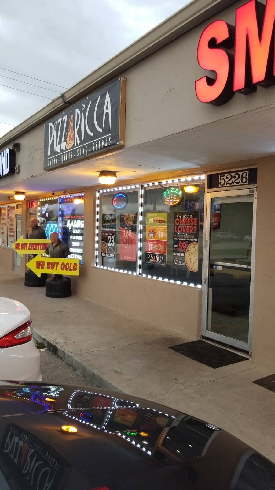 Pizza Ricca | restaurant | 5226 S State Rd 7, Fort Lauderdale, FL 33314, USA | 9543951136 OR +1 954-395-1136