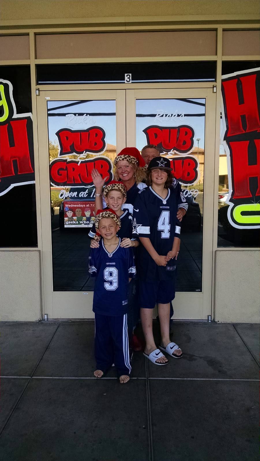 Ricks Pub & Grub | night club | 4910 W Ray Rd #3, Chandler, AZ 85226, USA | 4802076059 OR +1 480-207-6059