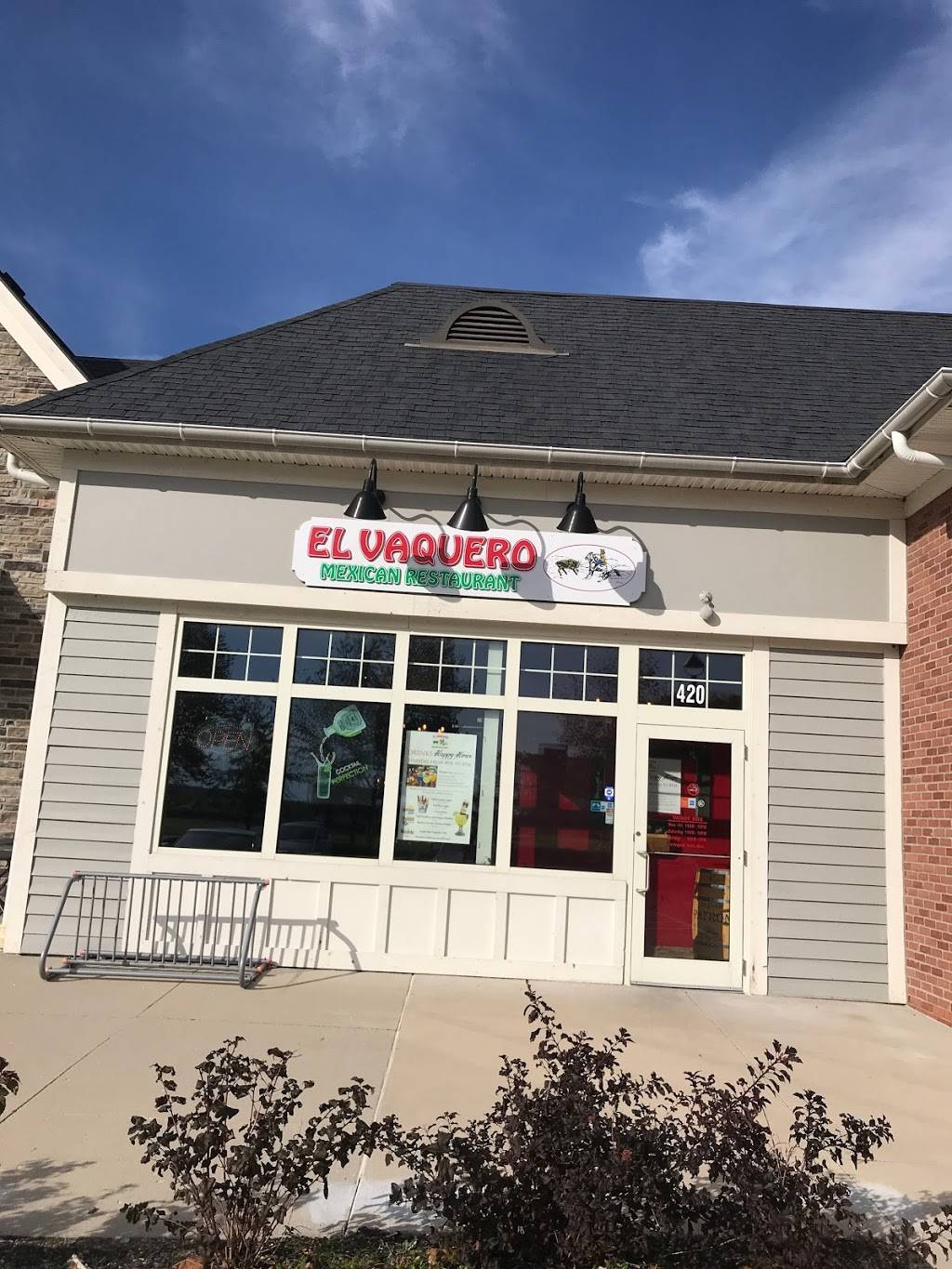 El Vaquero Mexican Restaurant | restaurant | 420 Polaris Pkwy, Westerville, OH 43082, USA | 6143922045 OR +1 614-392-2045