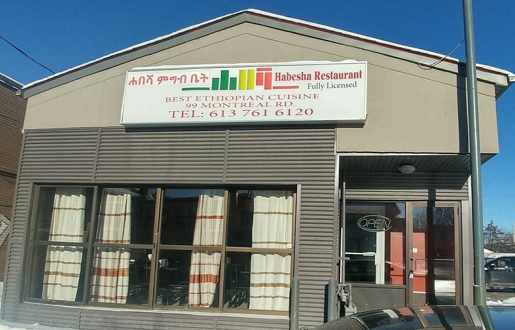 Habesha Restaurant | restaurant | 99 Montreal Rd, Vanier, ON K1L 6E8, Canada | 6137616120 OR +1 613-761-6120