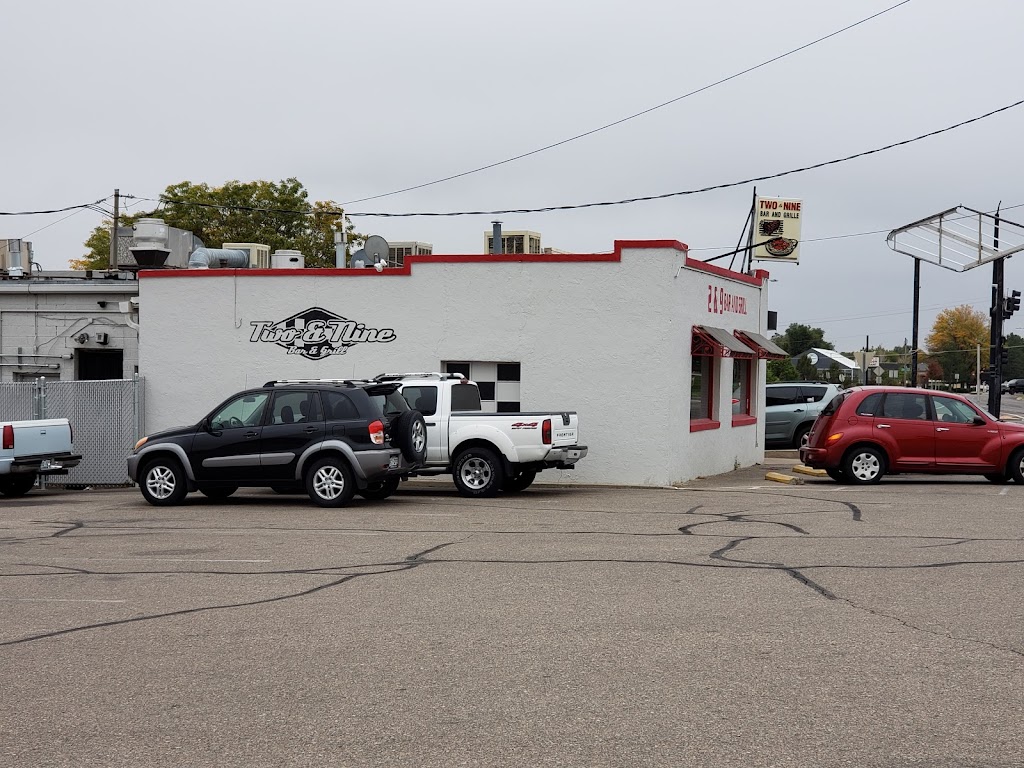 Two & Nine Bar & Grill | restaurant | 2912 N Elizabeth St, Pueblo, CO 81008, USA | 7195423901 OR +1 719-542-3901